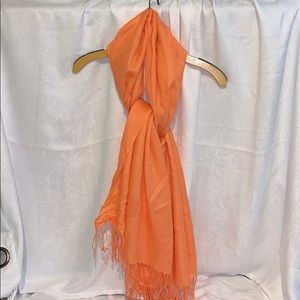 Tangerine scarf